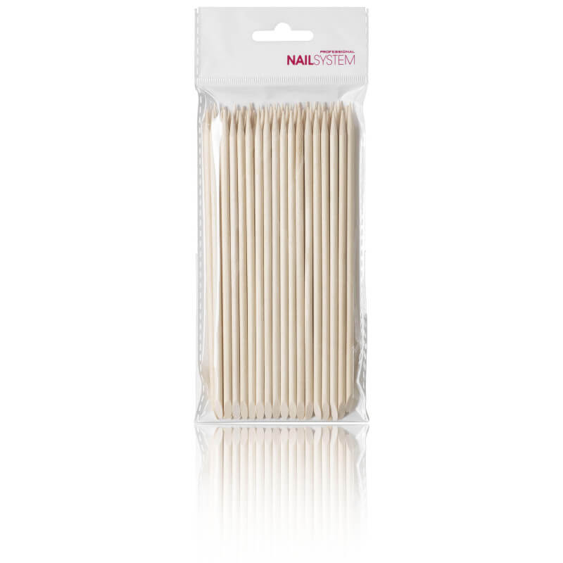 Pacote com 50 palitos de manicure