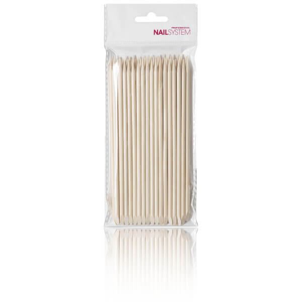 Pacote com 50 palitos de manicure