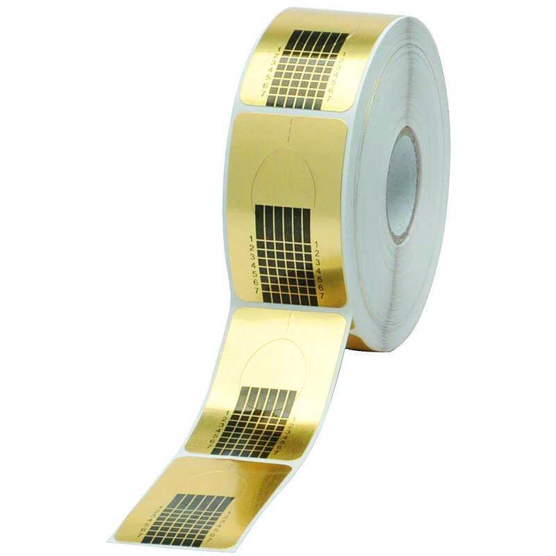 Rouleau de 500 guides forme Universelle pour ongles Rouleau de 500 guides forme Universelle pour ongles
