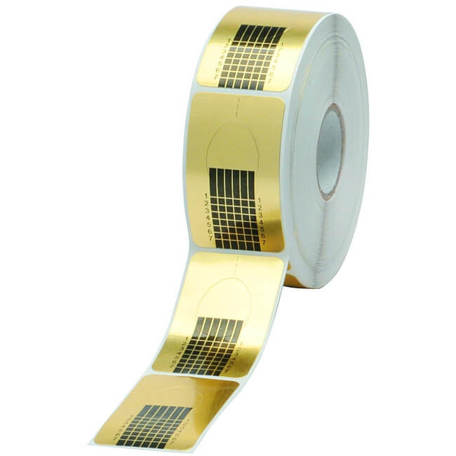 Rouleau de 500 guides forme Universelle pour ongles Rouleau de 500 guides forme Universelle pour ongles