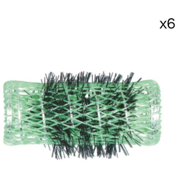 Pack de 6 bigoudis brosses ø20mm