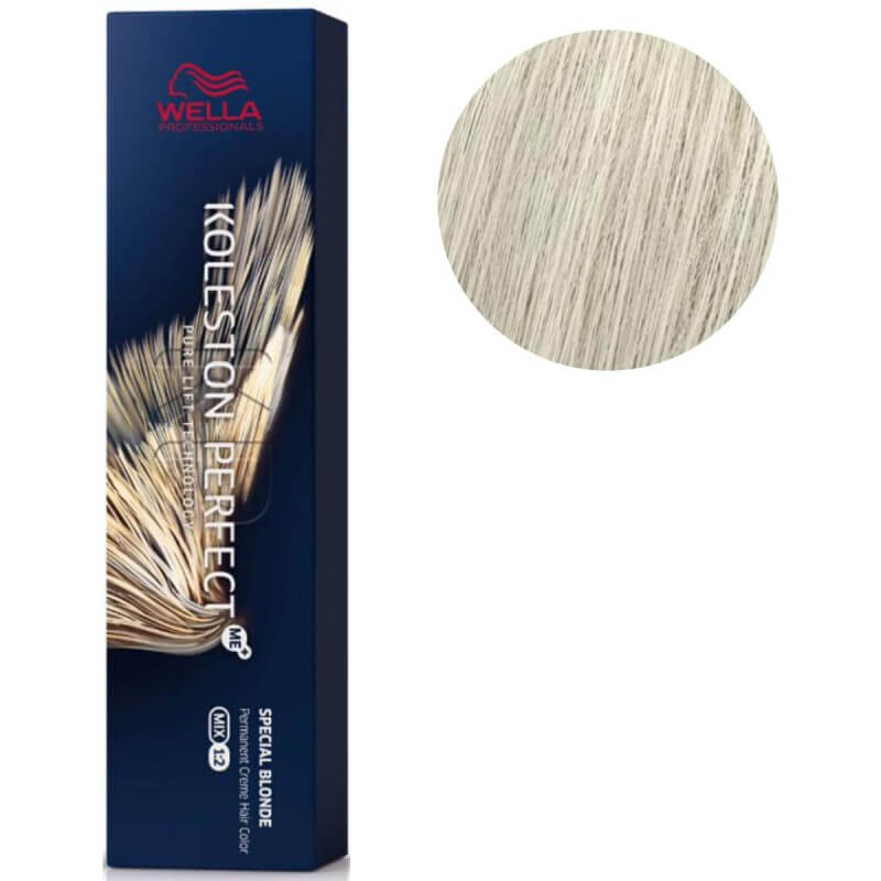 Koleston Perfect ME+ Ultra blond 12/81 Speciaal asblond parelmoer blond 60 ML.