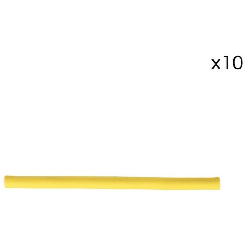 Pacco da 10 bigodini flessibili per capelli ricci 180mm / ø10mm.