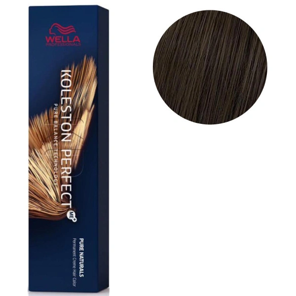 Koleston Perfect ME + 60 ML Wella 4/3 Golden Brown