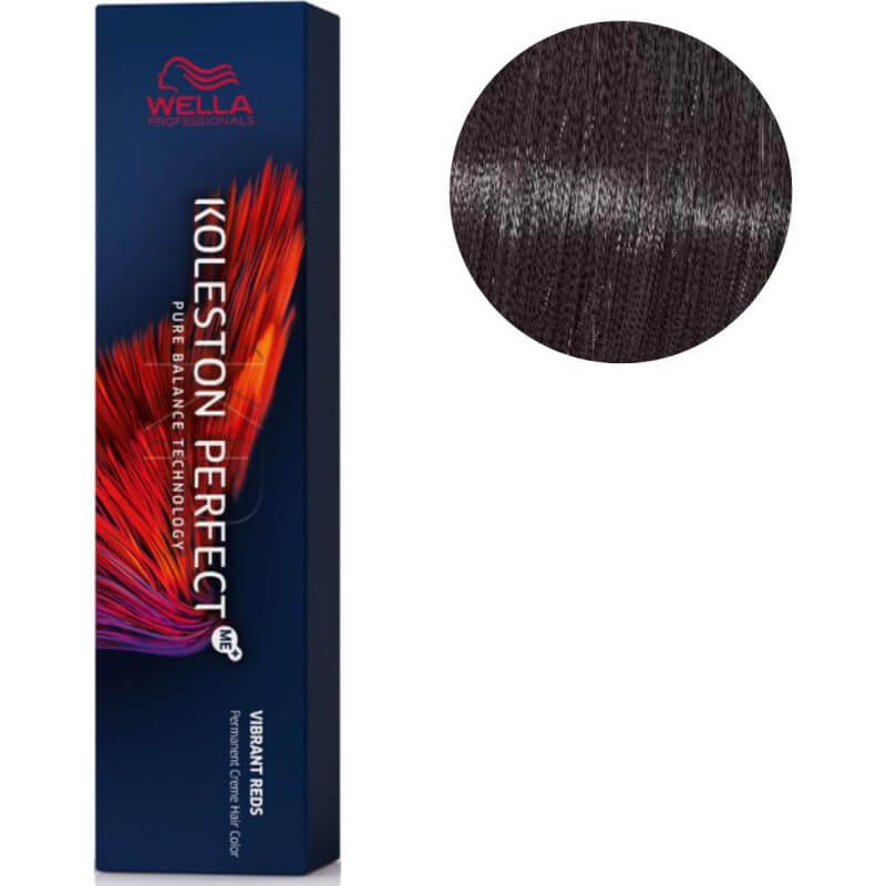 Koleston Perfect ME + Vibrant Red 33/66 intensives dunkelviolettes Chatain 60 ML