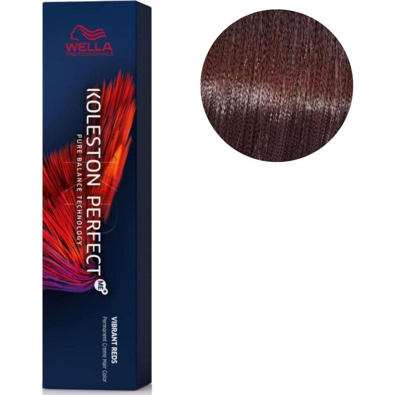 Koleston Perfect ME + Vibrant Red 55/46 intense light purple coppery chaton 60 ML