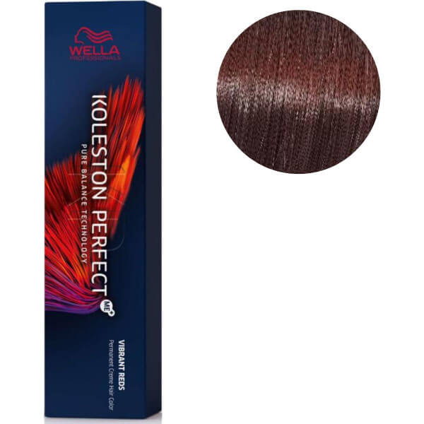 Koleston Perfect ME + Rojo vibrante 6/45 Rubio oscuro Cobre Caoba 60 ML