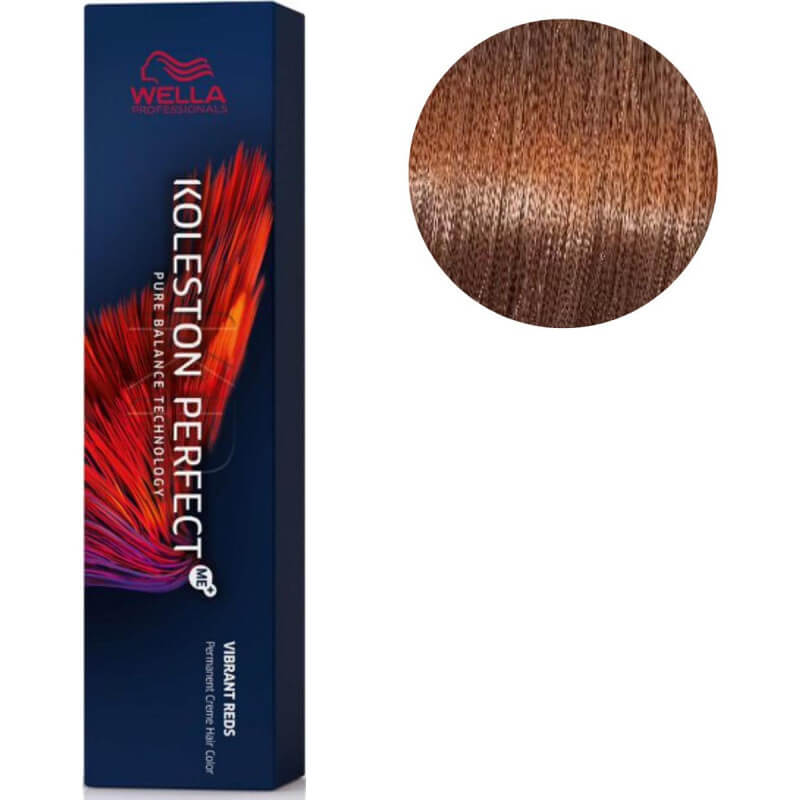 Koleston Perfect ME+ Rood Levendig 7/34 Goudkoperen Blond 60 ML