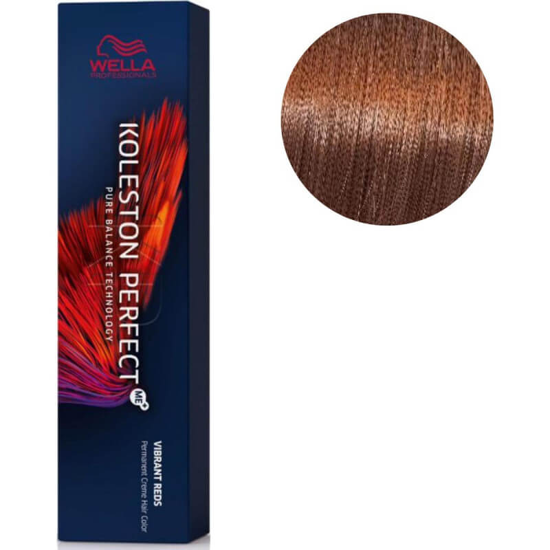 Koleston Perfect ME + Vibrating Red 7/43 Goldenes Kupferblond 60 ML