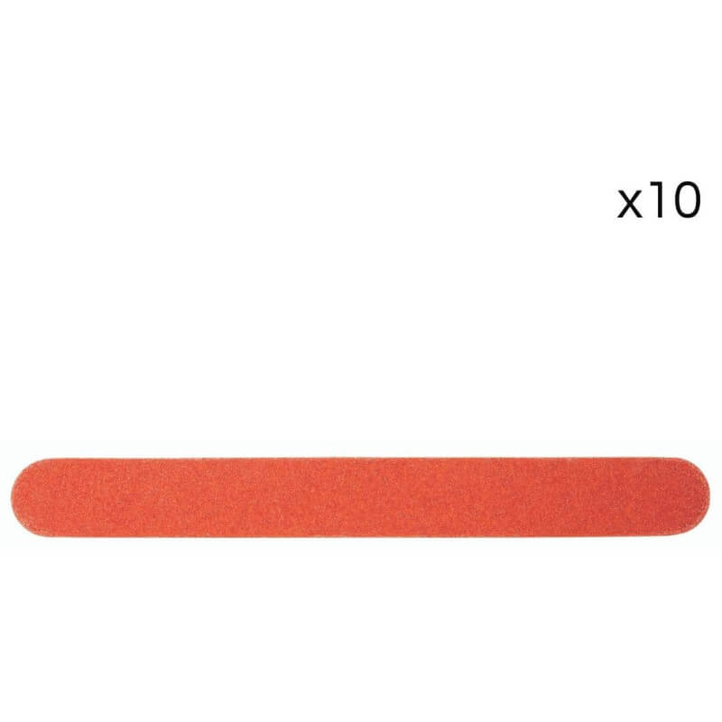 Pakket van 10 wegwerpvijlen met twee zijden, hardheid 100/100.