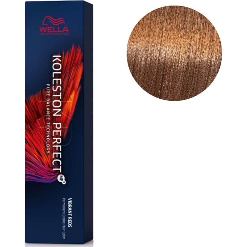 Koleston Perfect ME + Vibrant Red 8/43 hellgold kupferblond 60 ML