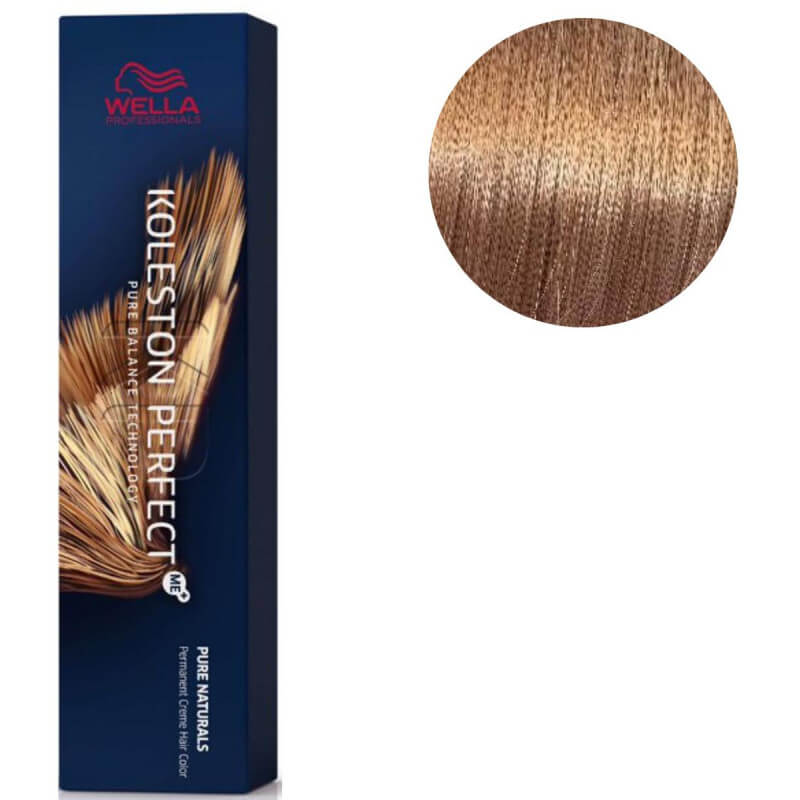 Koleston Perfect ME+ 60 ML Wella 8/04 Blond Clair Naturel cuivré