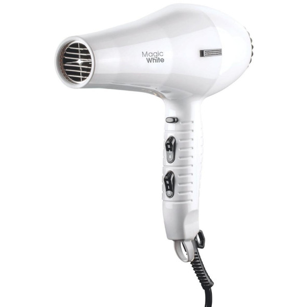 Sèche-cheveux professionnel Magic blanc