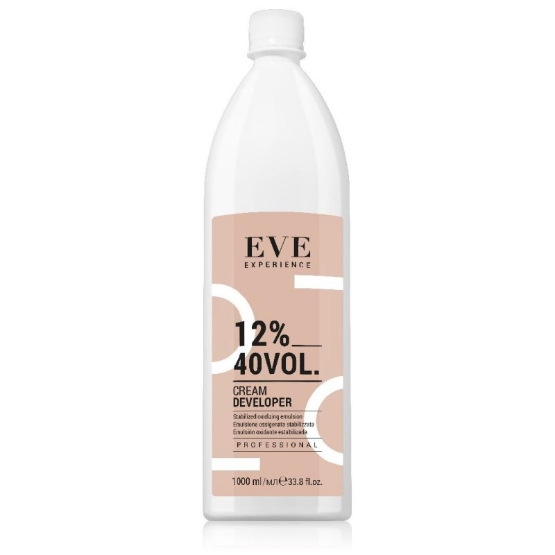 Dévelopeur crème n°3 - 40V 12% Eve experience FARMAVITA 1L

Cream developer No. 3 - 40V 12% Eve experience FARMAVITA 1L