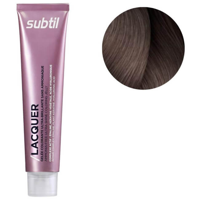 Coloration / Lacquer n°7-12 Ash blonde iridescent Subtle 60ML