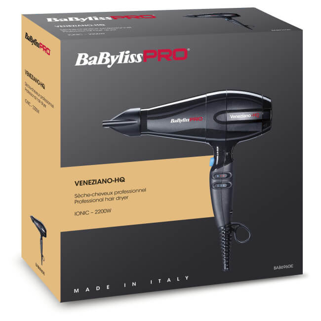 Asciugacapelli Babyliss Pro - Veneziano 2200W