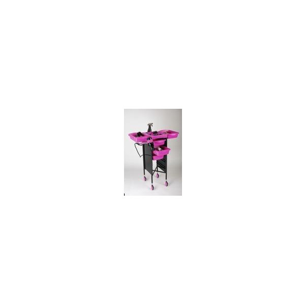 Mesa para servicio de Milano Negro / Rosa Mesa para servicio de Milano Negro / Rosa