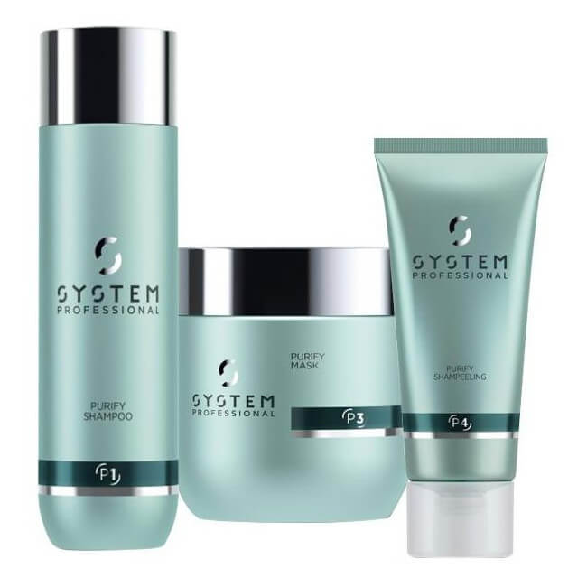 Pack Anti-roos Derma Purify met shampeeling System Professional