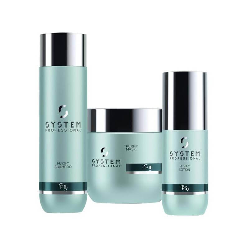 Pack Anti-caspa Derma Purify com loção System Professional