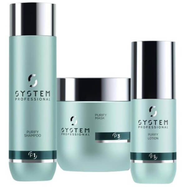Pack Anti-caspa Derma Purify com loção System Professional Pack Anti-caspa Derma Purify com loção System Professional