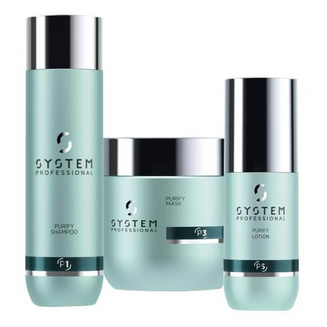 Pack Anti-caspa Derma Purify com loção System Professional