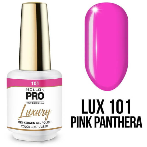 Vernis semi-permanent LUXURY nr. 100 Blue Lagoon Mollon Pro - 8ML Vernis semi-permanent LUXURY nr. 100 Blue Lagoon Mollon Pro - 8ML