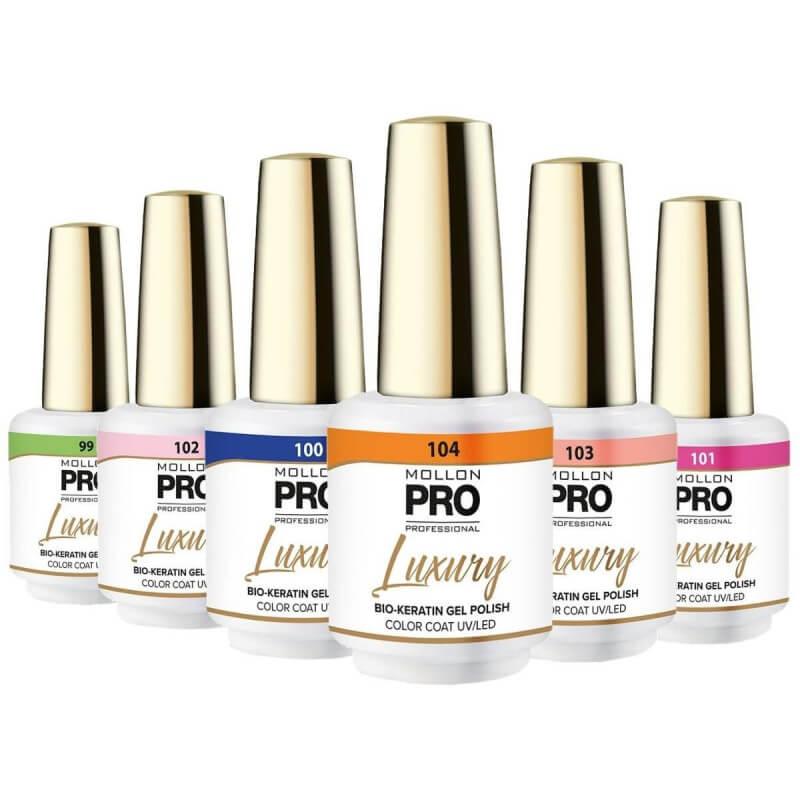Verniz semi-permanente LUXURY nº 99 Portofino Mollon Pro - 8ML
