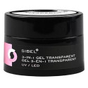 Gel 3-en-1 transparent Sibel 20ML
