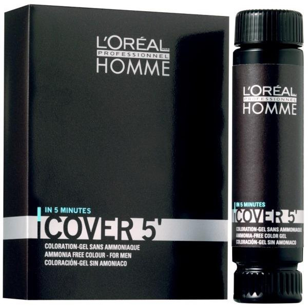 Cover 5 l'oréal homme chatain foncé 