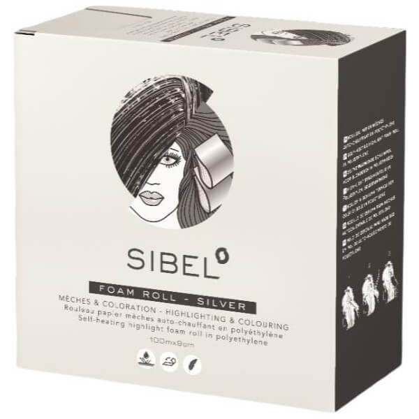 Rolo de 100 metros de Papel para Mechas Hight Light Prateado