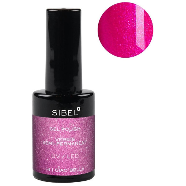 Semi-permanent nail polish n°14 Ciao Bella Sibel 14ML