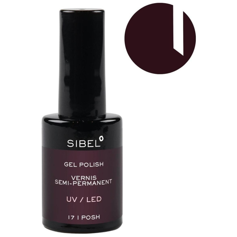 Semi-permanent nail polish n°17 Posh Sibel 14ML