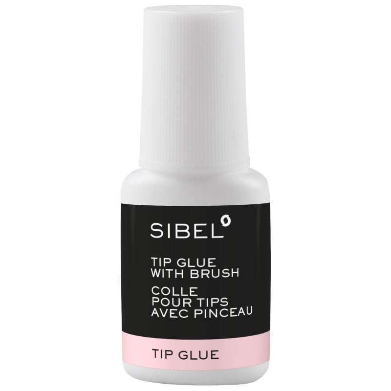Glue false nails / tips with brush Sibel 8g