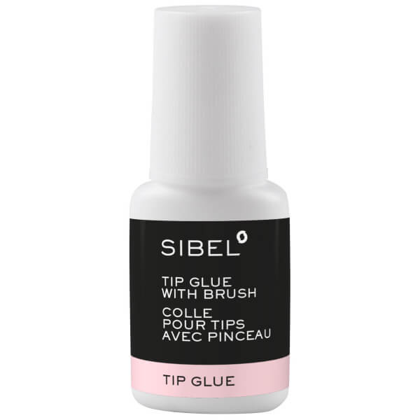 Cola para unhas postiças / tips com pincel Sibel 8g Cola para unhas postiças / tips com pincel Sibel 8g