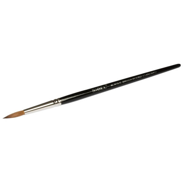 Penseel acryl rond maat M 24cm Sibel