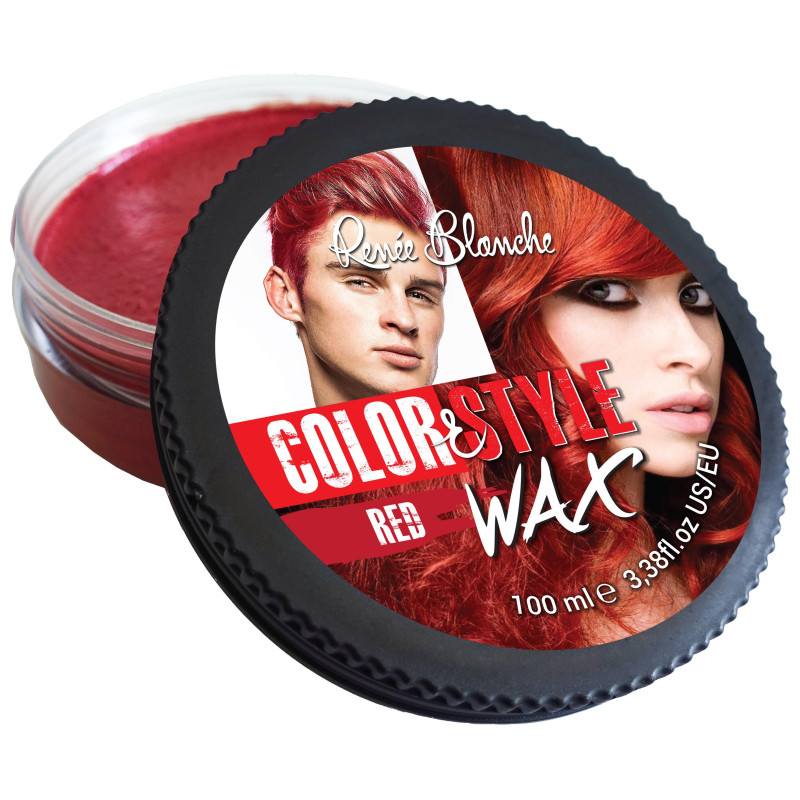 Color&Style red styling and coloring wax by Renée Blanche 100ML