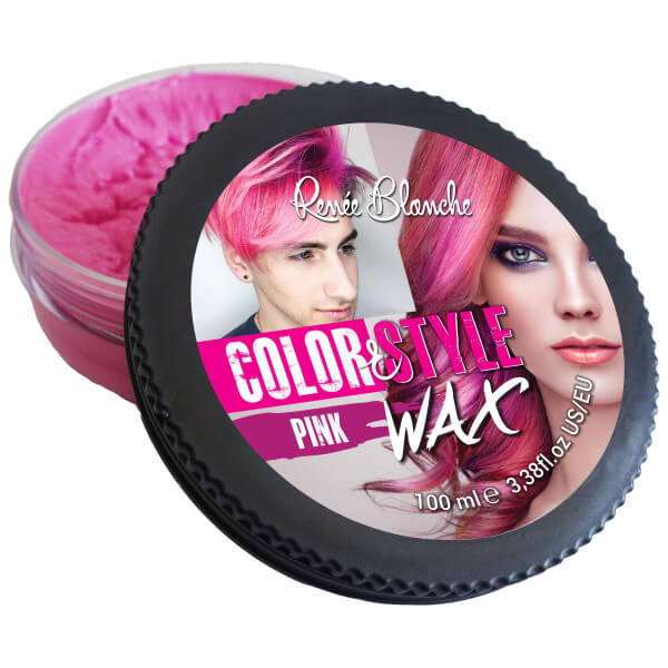 Cera modeladora e colorante Color&Style rosa Renée Blanche 100ML Cera modeladora e colorante Color&Style rosa Renée Blanche 100ML