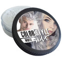 Cire coiffante et colorante Color&Style Wax blanche Renée Blanche 100ML