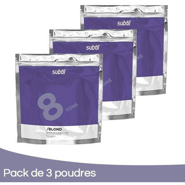 Powder Pack 3 Subtile Blond 500 Grs