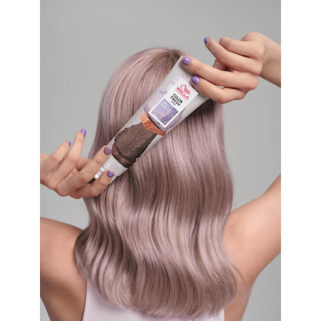 Kleurenmasker Lilac Frost Color Fresh Mask Wella 150ML