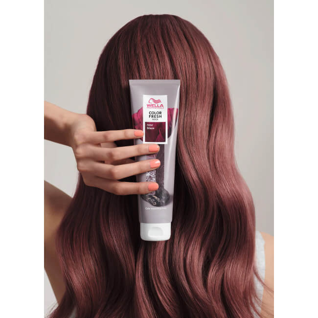 Gekleurde masker Rose Blaze Color Fresh Mask van Wella 150ML