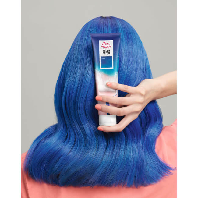 Blauw kleurmasker Color Fresh Mask Wella 150ML