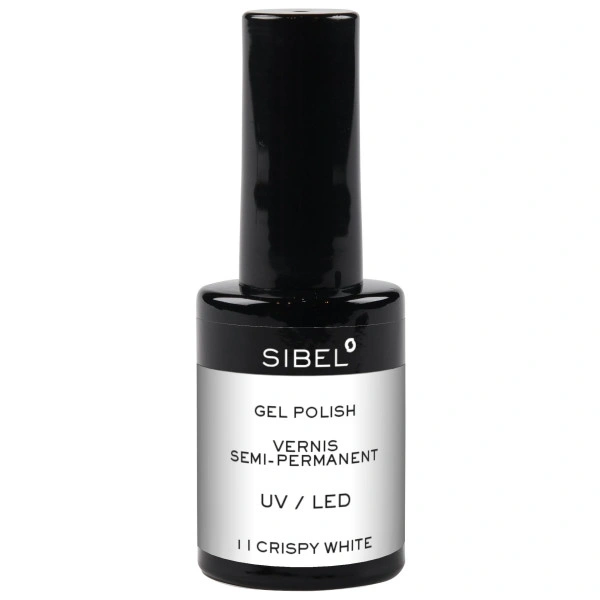 Semi-permanent nail polish n°1 Crispy White Sibel 14ML