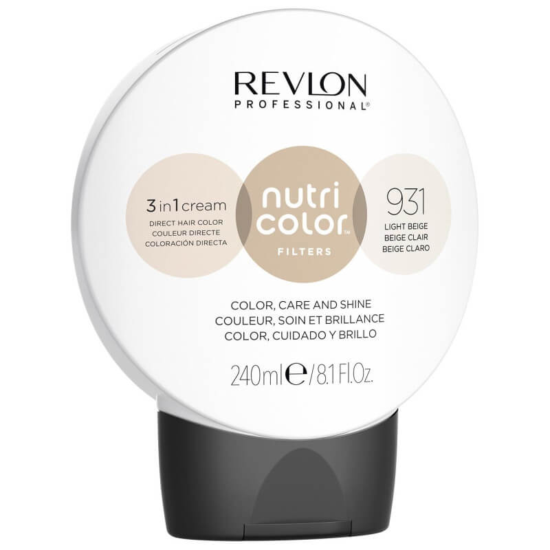 Filtros Nutricolor n ° 931 Revlon 240ML