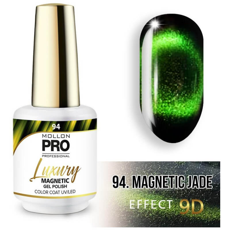 Verniz semi-permanente Luxury n°94 Magnetic 9D Mollon Pro 8ML