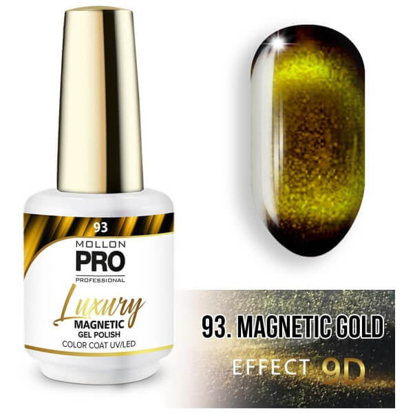 Vernis semi-permanente Luxury n°93 Magnetic 9D Mollon Pro 8ML