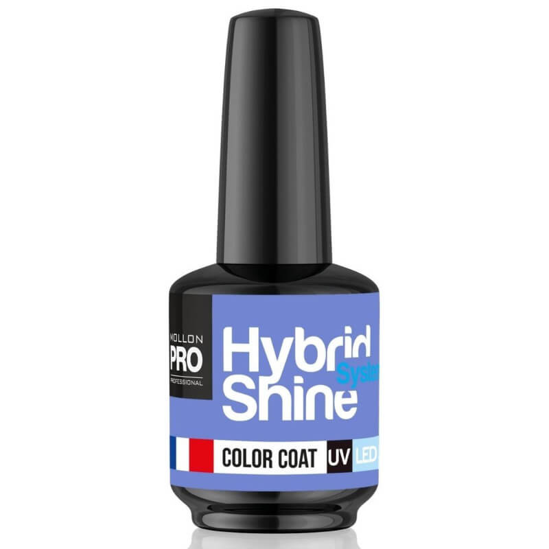 Mini esmalte semipermanente Hybrid Shine n.° 327 Zafiro Mollon Pro 8ML