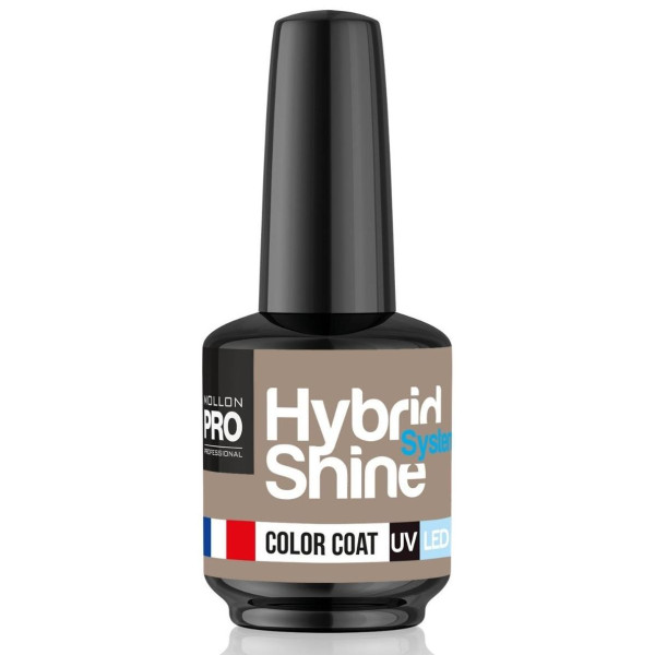 Mini semi-permanent Hybrid Shine nail polish n°327 Sapphire Mollon Pro 8ML