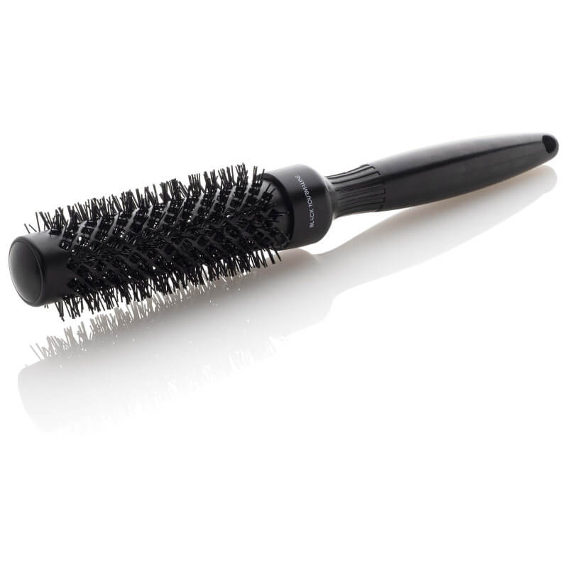 Comfort tourmaline thermal brush black ø 25mm