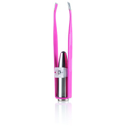 Pinzas de depilar con luz LED